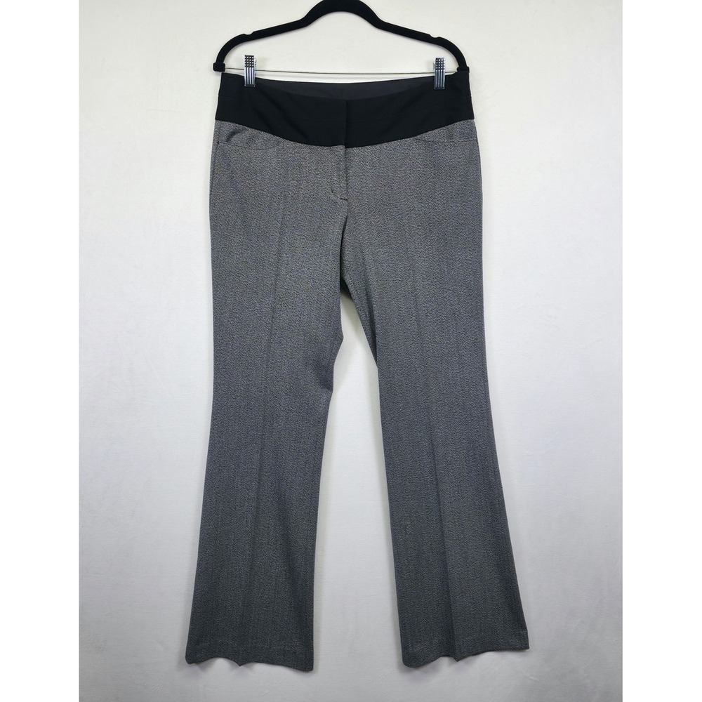 Express Womens 6R Editor Gray Wide Leg‎ Dress Pants Workwear Career Classic